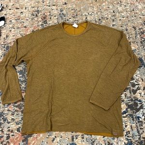 Brownish green long sleeve